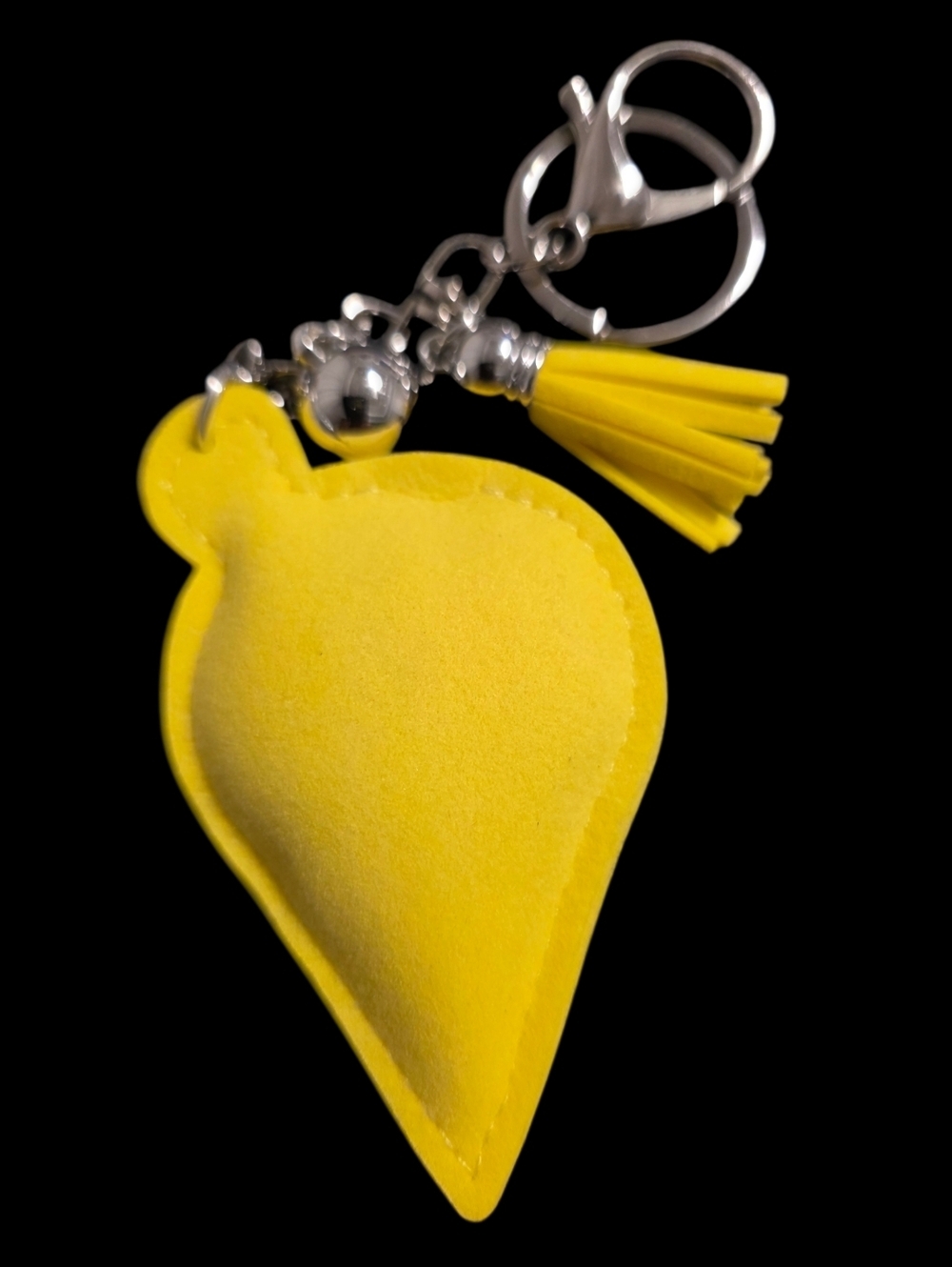 Colorful Rhinestone Snowcone Bag Charm Keychain - Picture 2 of 2